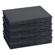 24x Rectangle Slate Placemats