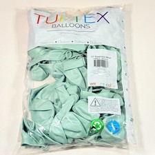 TUFTEX balloons 11 inch Professional Quality Empower Mint (100 Pack) - BRAND NEW