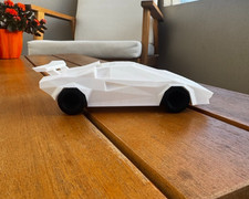 Lamborghini Countach Low Poly