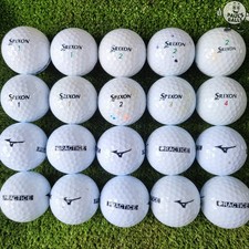 20 x Grade A Mixed Pre-owned Srixon Z-Star Cheap Golf Balls Checked Cleaned