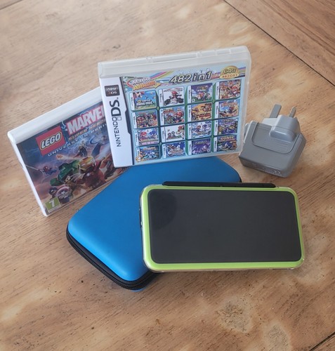 Nintendo 2ds lime black - xl, lime/black