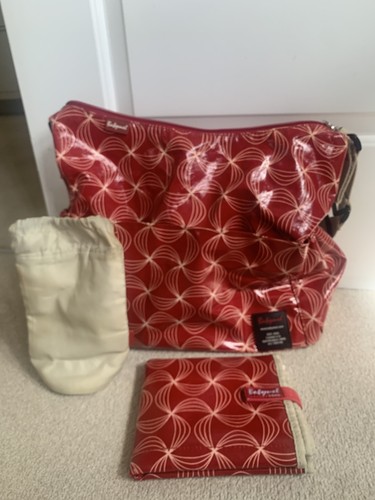 Babymel red oilcloth changing - red,