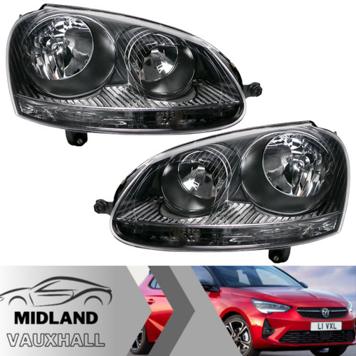 Mk5 golf gti headlights - golf, pair