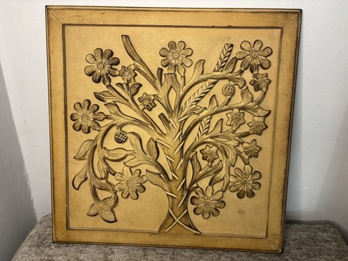 Beautiful vintage large wooden