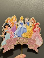 Custom PRINCESS Glitter Cake