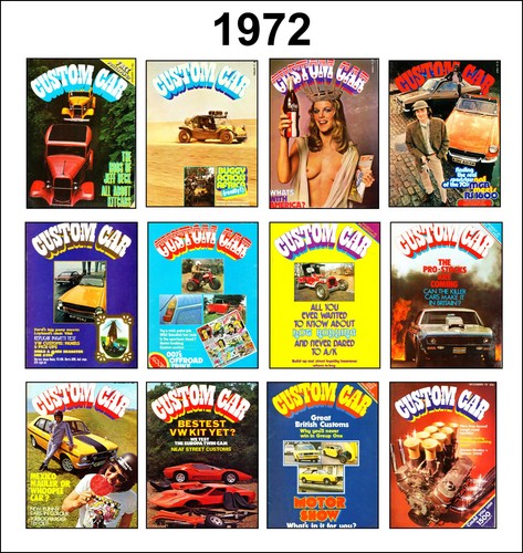 Custom car magazine 1972 - custom, 1972–