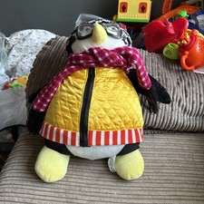 Friends Hugsy Penguin Plush Toy Large Stuffed Toy With Hat, Scarf Goggles Coat
