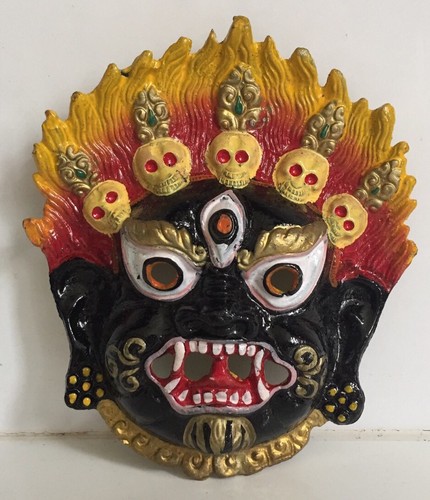 Mahakal metal face mask - face,