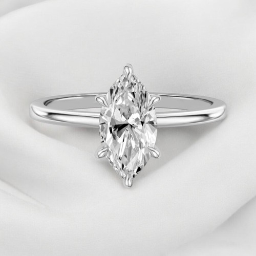 Diamond ring wedding gold lab - ring,