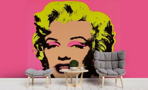 Marilyn monroe graffiti - 3d,