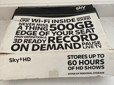 SKY HD BOX DRX890W 250gb SKY PLUS HD BOX BOXED Never Used