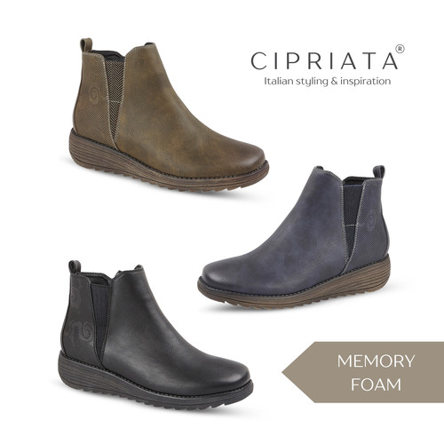 Ladies cipriata side - side, zip
