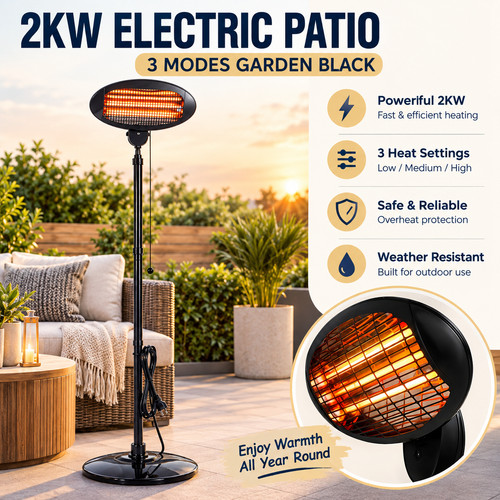 2kw electric patio heat - electric,