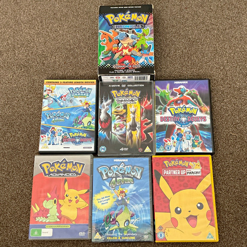 Pokémon dvd box set bundle - pokémon,