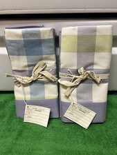 Laura Ashley Mitford Check Placemats 48cm X 36cm Brand New With Tags