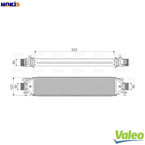 Charge air cooler 818824 - charge,