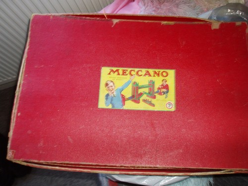 Vintage 1950s meccano set - vintage,