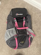 Berghaus Torridon 65 Litre A Trek Adjustable Back System Rucksack Grey VGC