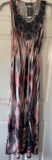 Maxi Graphic Print Dress With