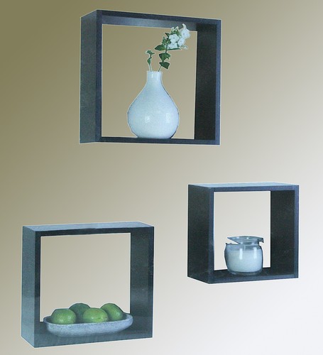Set wooden wall - of, 3