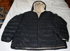 32 Degrees mens black faux fur