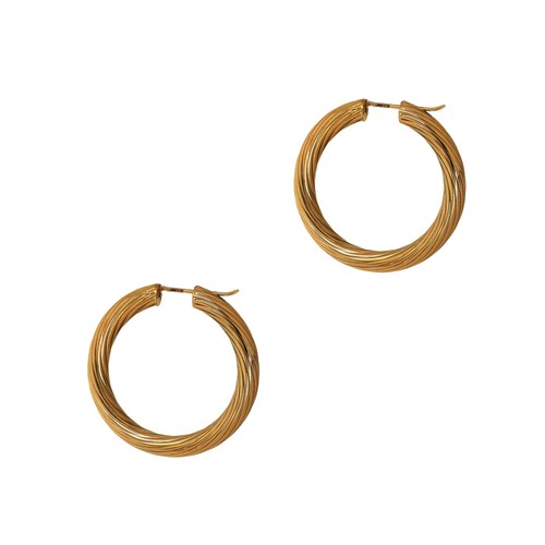 Pre owned 9ct gold - pre-owned, twist