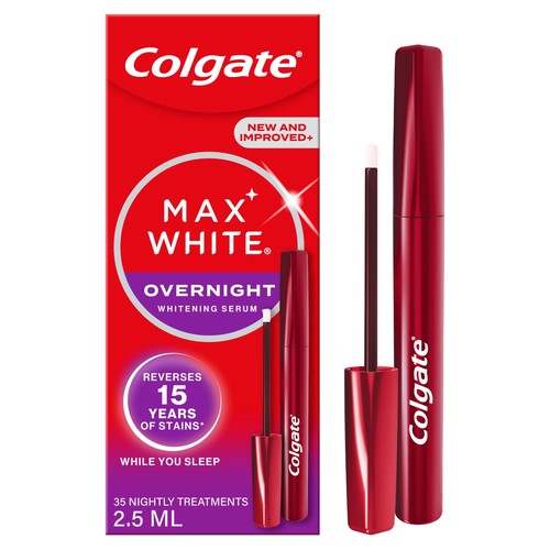 Colgate max white overnight - white,