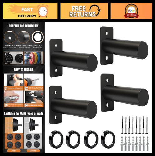 Wall mounted weight plate - mounted,