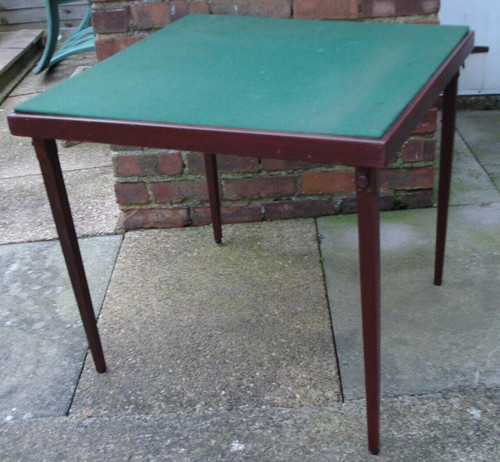 Vintage folding card - folding,