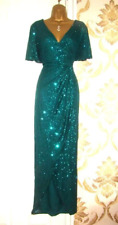 QUIZ SEQUIN SIZE 12 GREEN