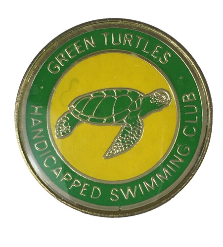 Enamel pin badge green - enamel,
