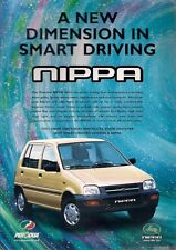 Perodua Nippa 850 2000-2001 UK Market Single Sheet Sales Brochure