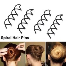 10/20PCS Black Spiral Hair