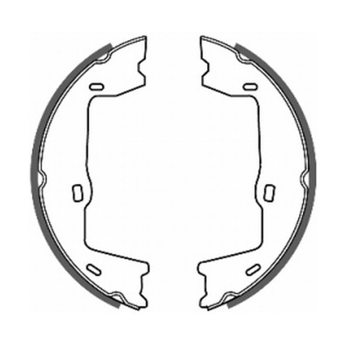 Abe crx000abe brake shoe set - abe,