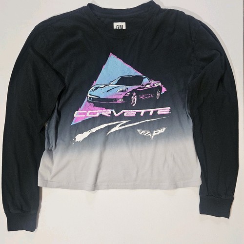 Chevy corvette cropped sweater - chevy,