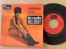 BRENDA HOLLOWAY - WHEN I’M GONE - FRENCH 7” EP on TAMLA MOTOWN - TMEF 508 -EXC