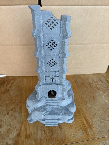 Ravens peak watch tower with - peak,