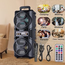 Dual Subwoofers Portable