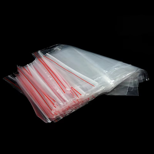 Clear zip lock - lock, bags