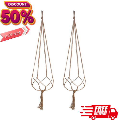Macrame plant hanger - macrame,