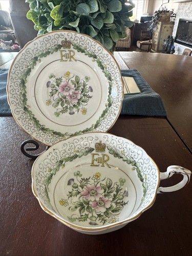 Vtg paragon tea cup and - vtg, saucer