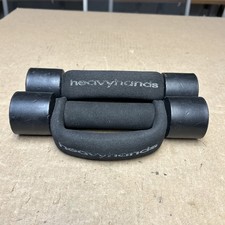 Pair Black Heavy Hand Weights