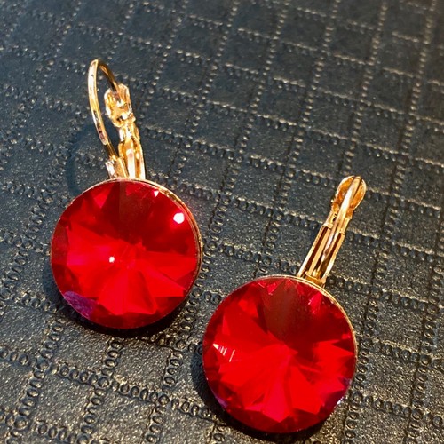 15mm round bella earrings - round,
