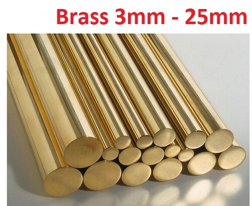 Brass round bar - rod,
