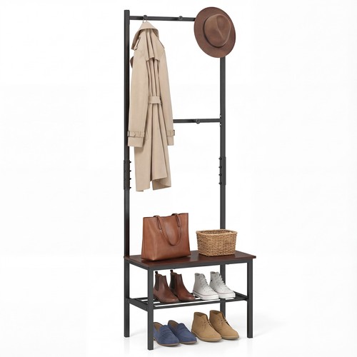 Hall tree freestanding - 3-in-1,