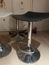 bar stools x 3 used 2 white 1