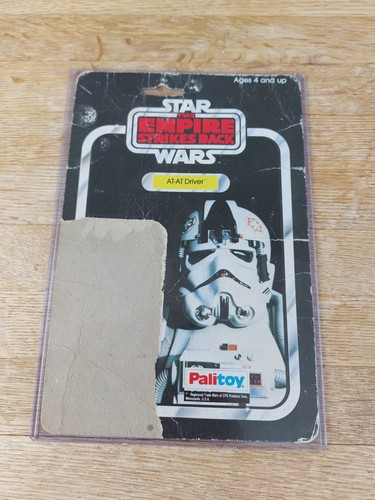 Vintage star wars cardback - star,