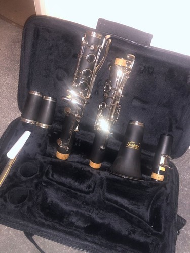 Clarinet with music book - clarinet,