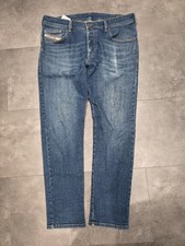 Mens Diesel D-Yennox 009NN Stretch Tapered Blue Jeans W32 L30