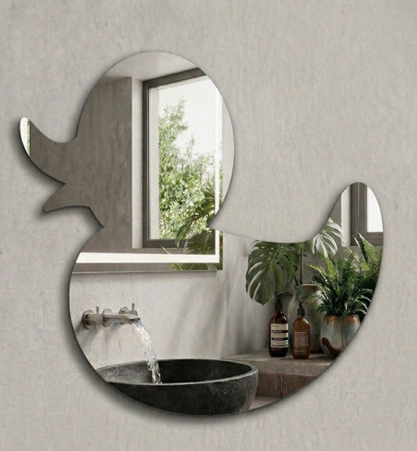 Duck shaped mirror - mirror, acrylic